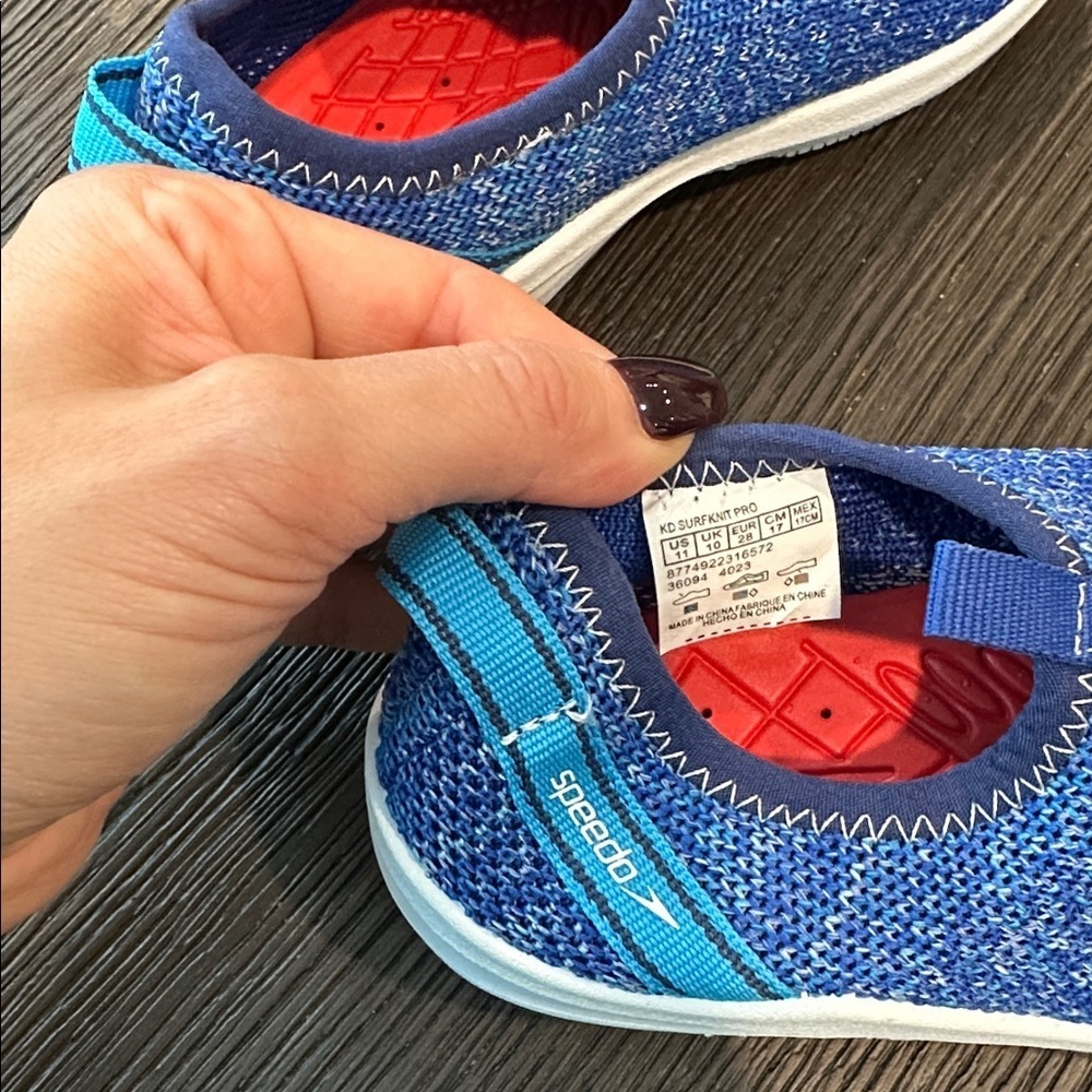 Speedo Kids Vibrant Blue Water Shoes - Picture 4 of 4